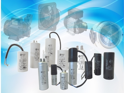 Condensadores Industriales AC, para Motor e Iluminación 