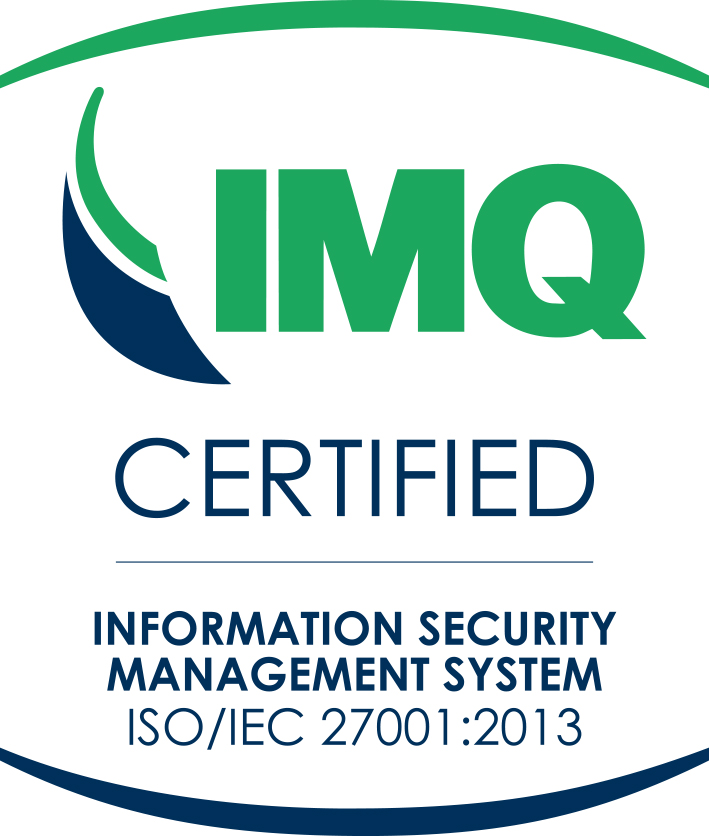Certificato ISO/IEC 27001